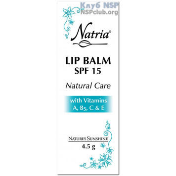 Бальзам для губ (Lip Balm SPF 15 Natural Care) НСП, модель RU6036 | Зображення № 1